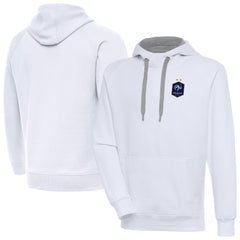France National Team Antigua Takeover Pullover Hoodie for sale - White 
