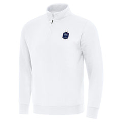France National Team Antigua Landslide Quarter-Zip Pullover for sale - White 