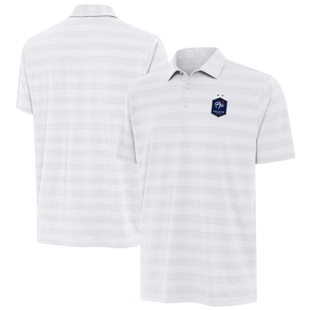 France National Team Antigua Channel Polo for sale - White 