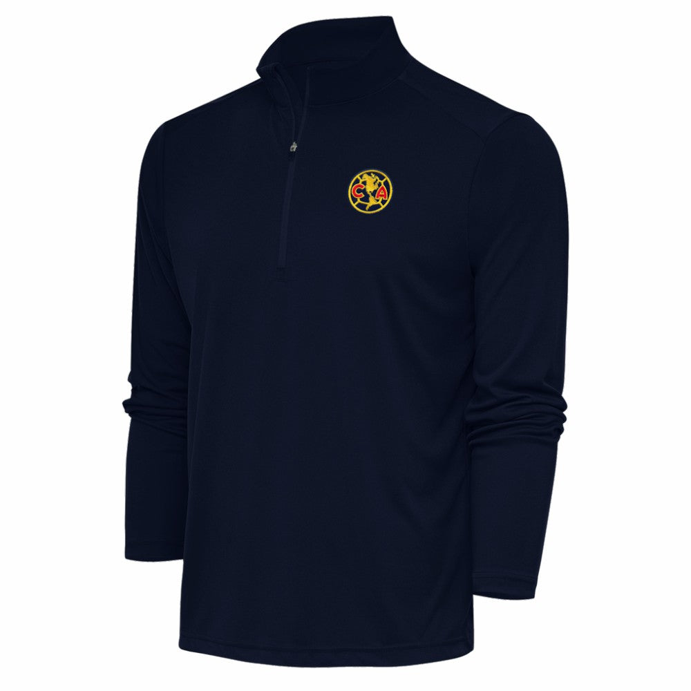 Club America Antigua Statement Quarter-Zip Pullover Discount - Navy 