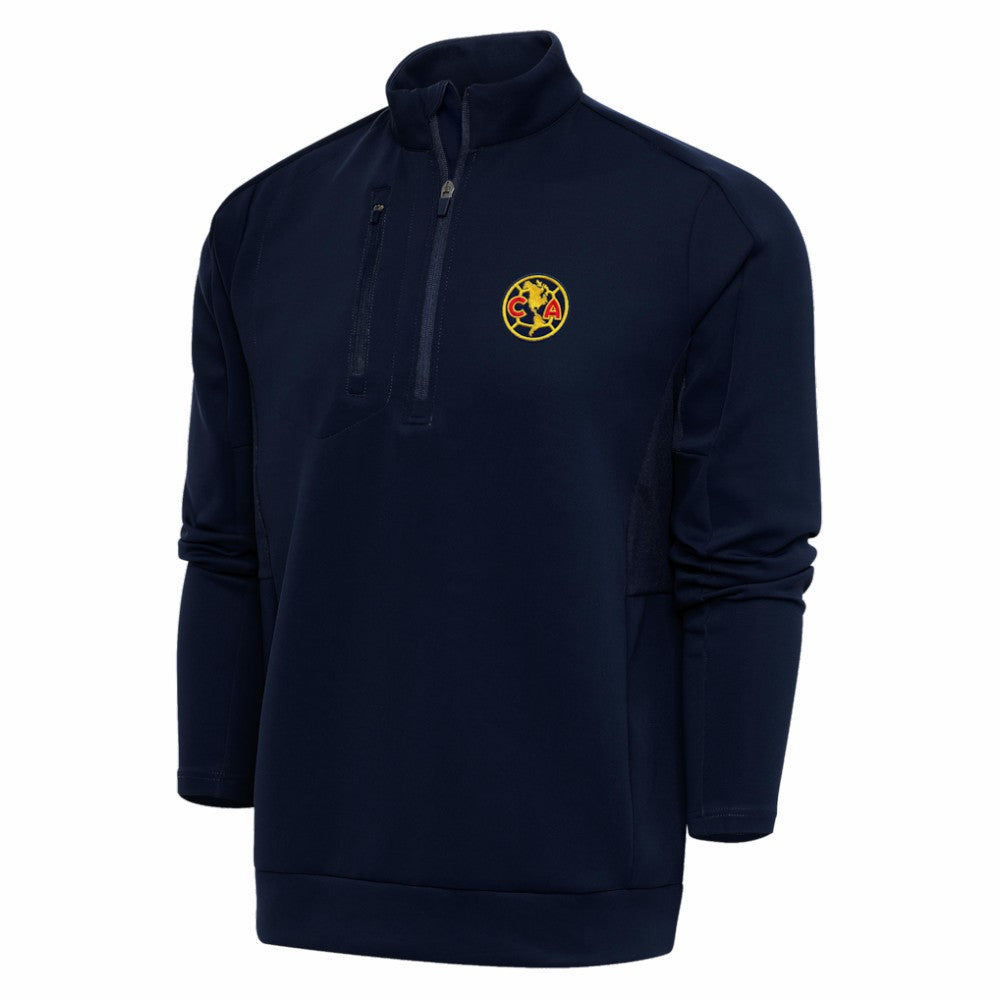 Club America Antigua Genesis Quarter-Zip Pullover Discount - Navy 