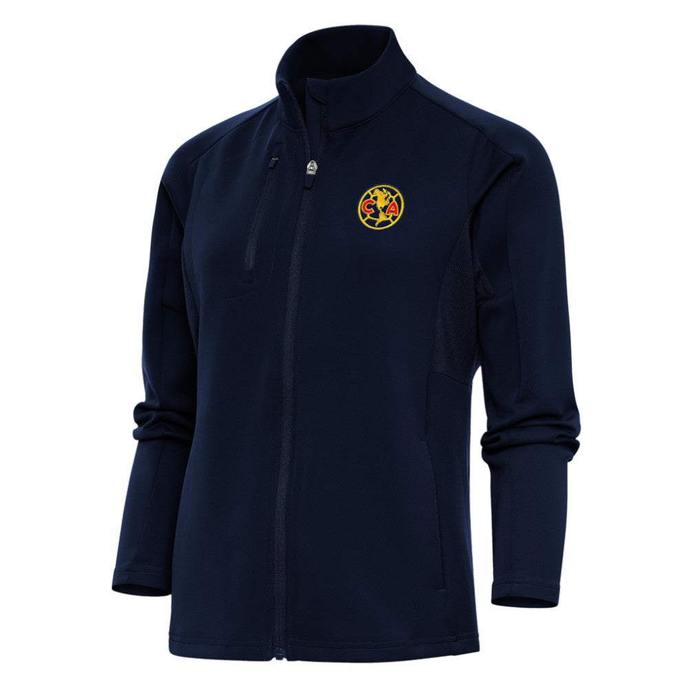 Club America Antigua Women's Genesis Full-Zip Jacket Discount - Navy 