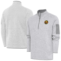 Club America Antigua Elevate Quarter-Zip Pullover Discount - Heather Gray 