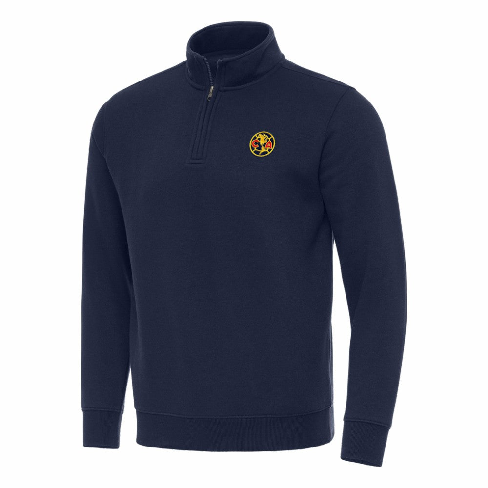 Club America Antigua Landslide Quarter-Zip Pullover Discount - Navy 