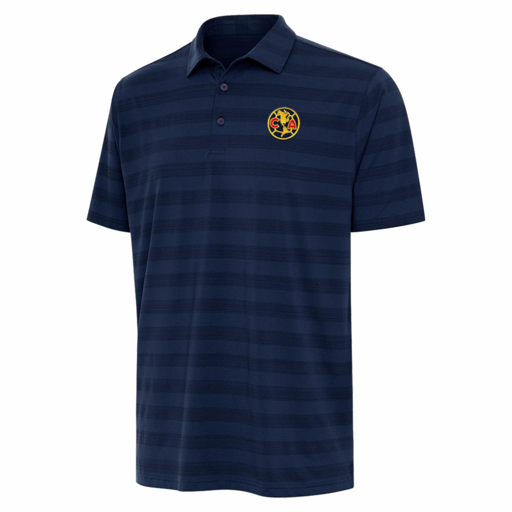 Club America Antigua Men's Channel Polo Discount - Navy 