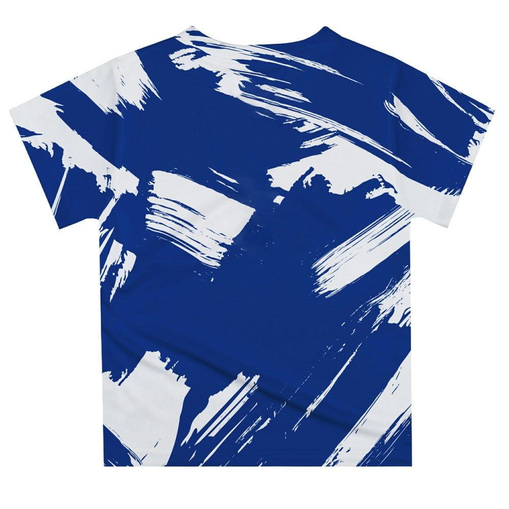 Chelsea Vive La Fete Youth Paint Brush T-Shirt Discount - Blue 