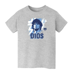 Diego Maradona Argentina National Team Vive La Fete Toddler D10S T-Shirt for sale - Gray 