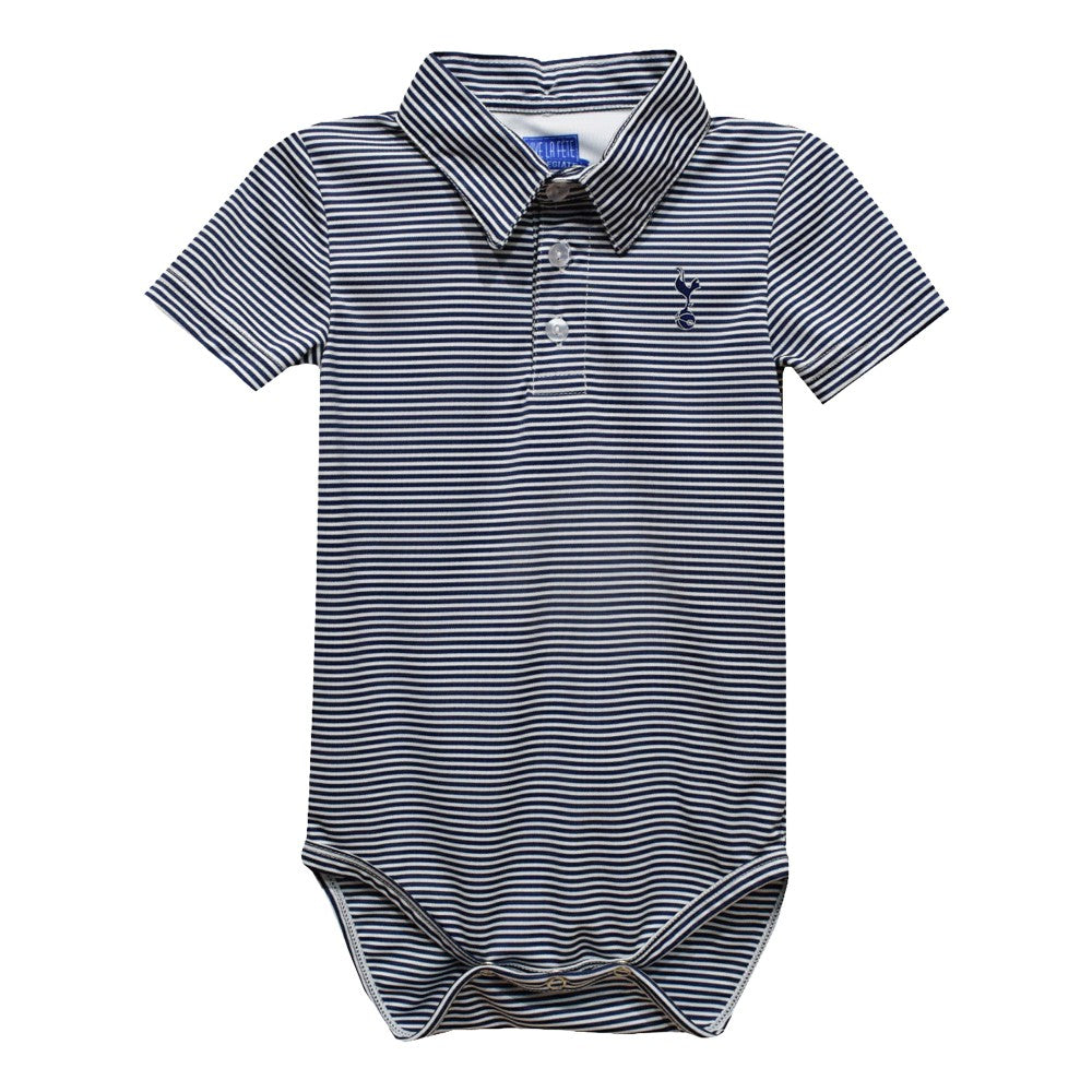 Tottenham Hotspur Vive La Fete Infant Pencil Stripe Polo Bodysuit Sale - Navy 