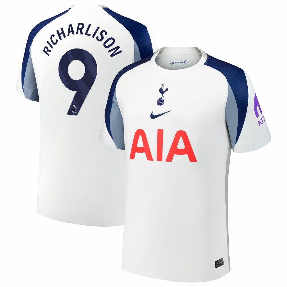 Richarlison Tottenham Hotspur 2025/26 Home Replica Player Jersey Sale - White 