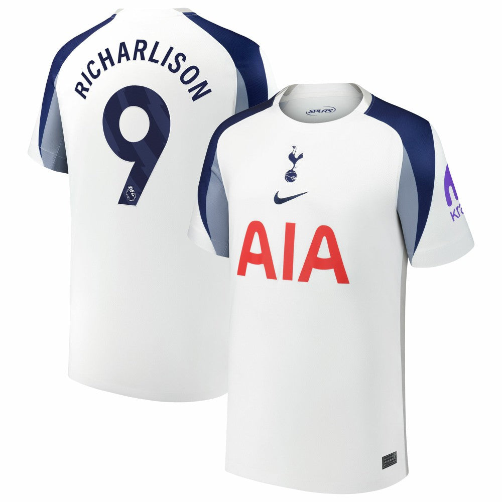 Richarlison Tottenham Hotspur Youth 2025/26 Home Replica Player Jersey Sale - White 