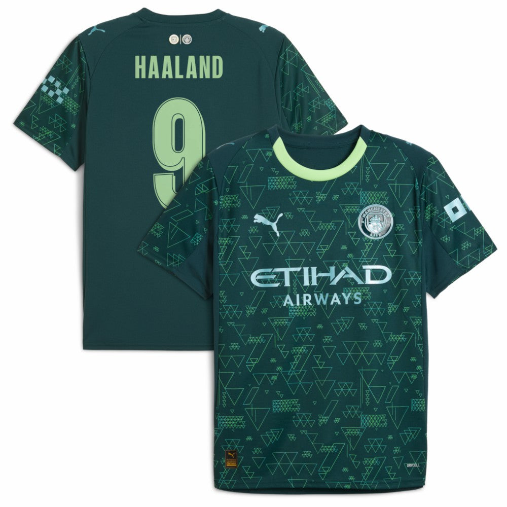 Erling Haaland Manchester City x EA SPORTS FC 2025/26 Fourth Jersey Discount - Green 