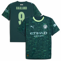 Erling Haaland Manchester City x EA SPORTS FC 2025/26 Fourth Jersey Discount - Green 