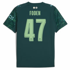 Phil Foden Manchester City x EA SPORTS FC 2025/26 Fourth Jersey for sale - Green 