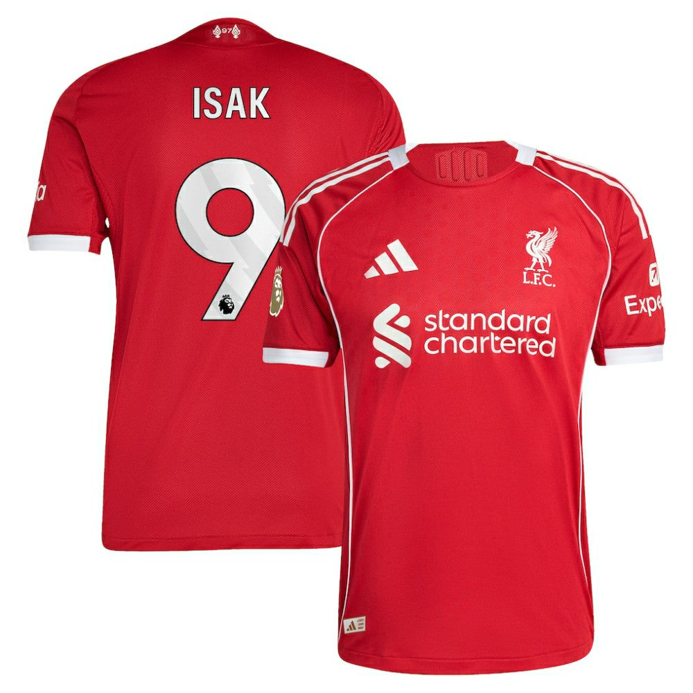 Alexander Isak Liverpool 2025/26 Home Player Jersey Discount - Red 