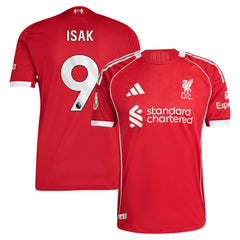 Alexander Isak Liverpool 2025/26 Home Player Jersey Discount - Red 