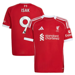 Alexander Isak Liverpool Youth 2025/26 Home Replica Player Jersey Discount - Red 