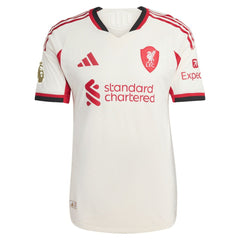 Alexander Isak Liverpool 2025/26 Away Player Jersey Discount - White 