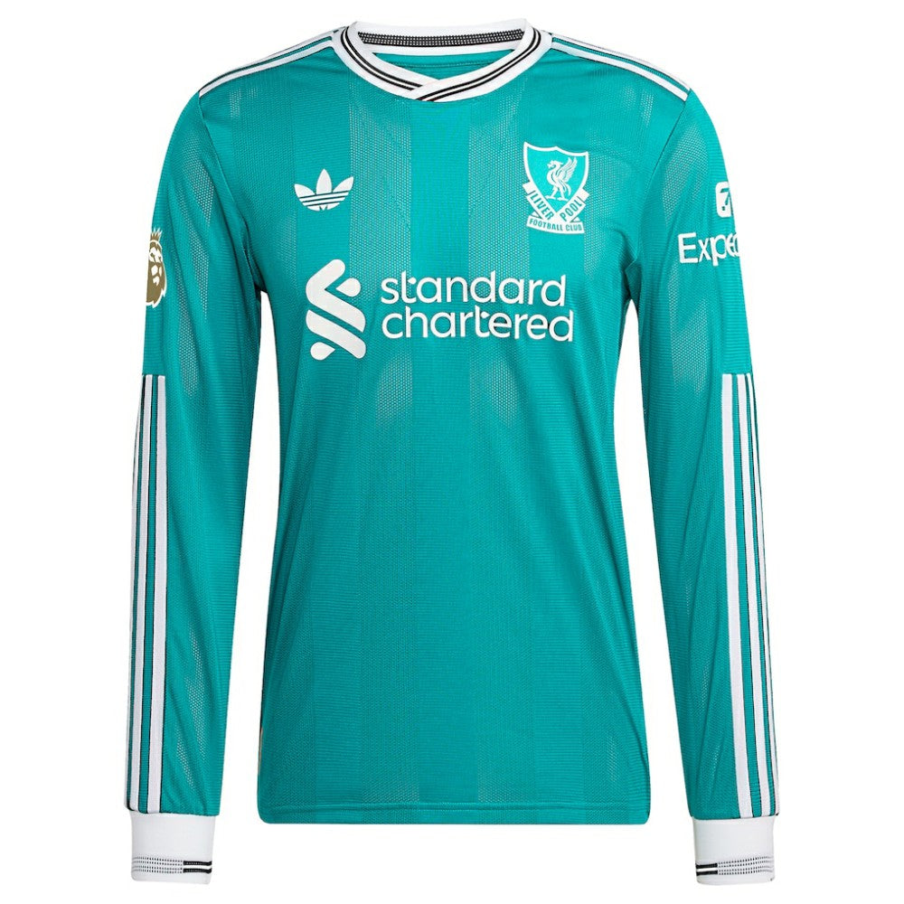 Alexander Isak Liverpool 2025/26 Third Long Sleeve Player Jersey Discount - Green 