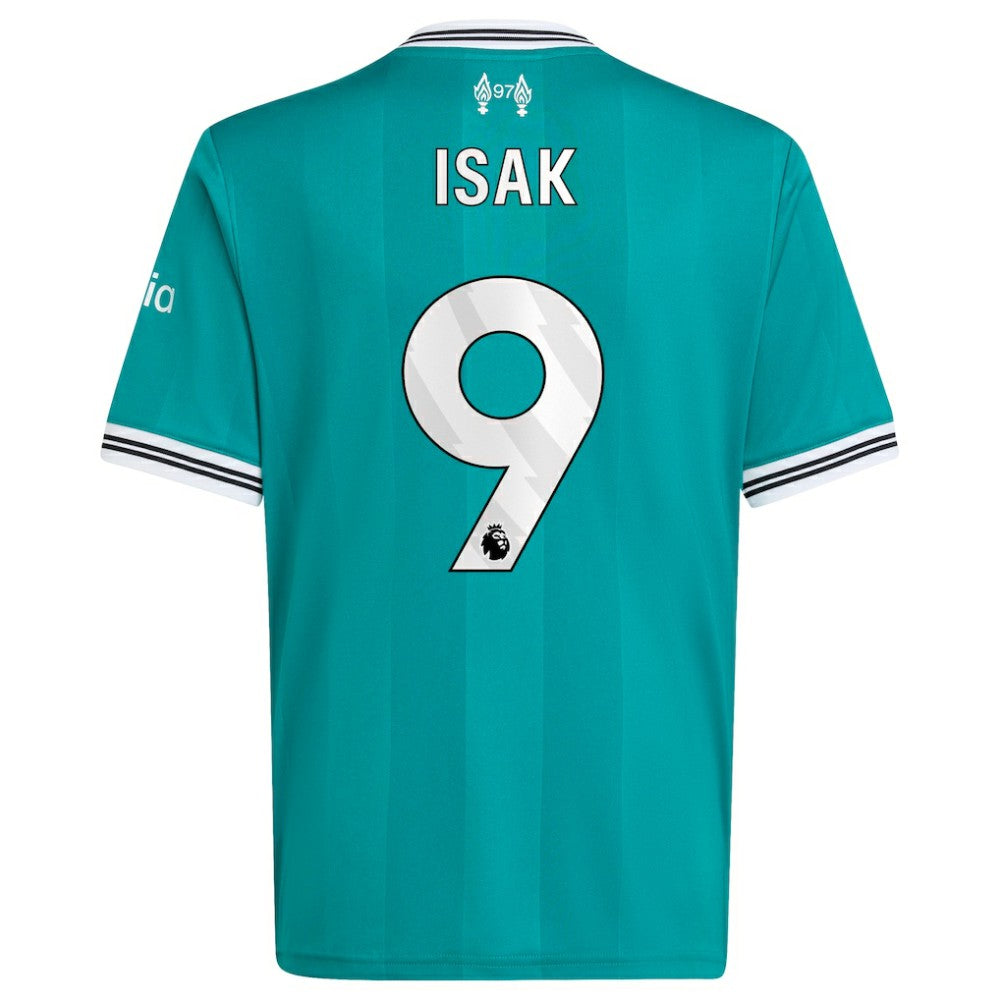 Alexander Isak Liverpool Youth 2025/26 Third Replica Player Jersey Discount - Green 