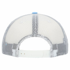 Manchester City Unisex Free Rider Trucker Snapback Hat Discount - Light Blue 