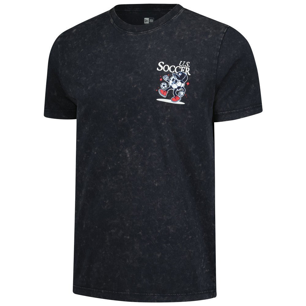 USMNT New Era Old School Sport Washed T-Shirt for sale - Navy 