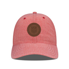 USMNT Levelwear Idol Periscope Adjustable Hat on sale - Heather Red 