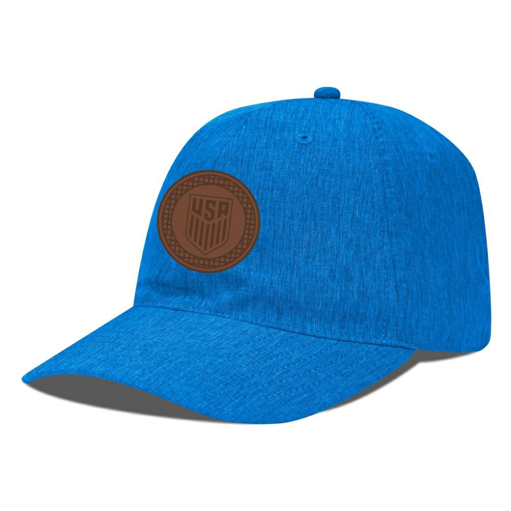 USMNT Levelwear Idol Periscope Stretch-Snap Adjustable Hat for sale - Heather Royal 