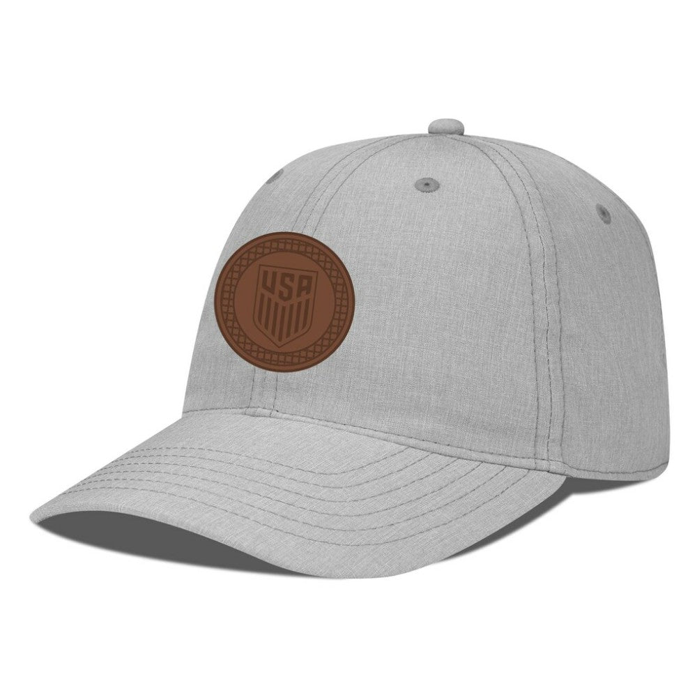 USMNT Levelwear Idol Periscope Stretch-Snap Adjustable Hat on sale - Heather Gray 