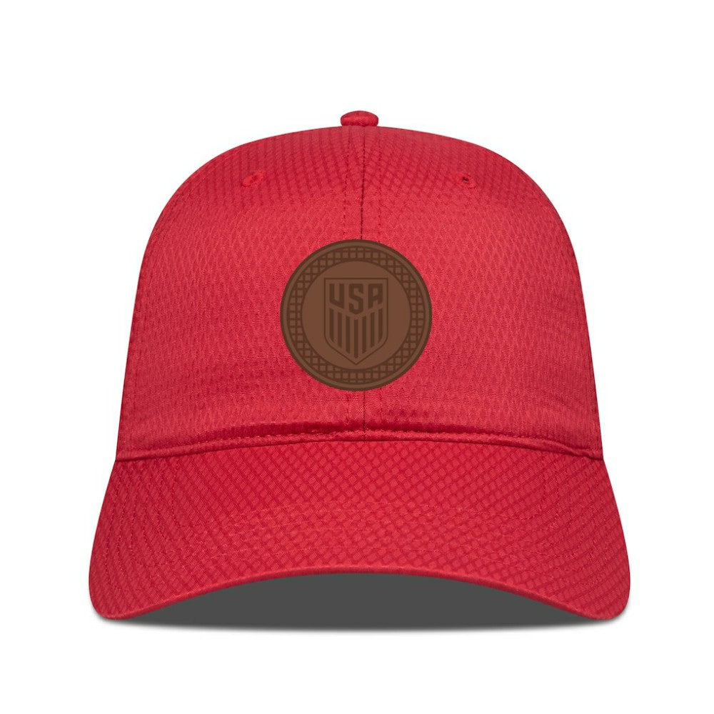 USMNT Levelwear Matrix Periscope Adjustable Hat on sale - Red 