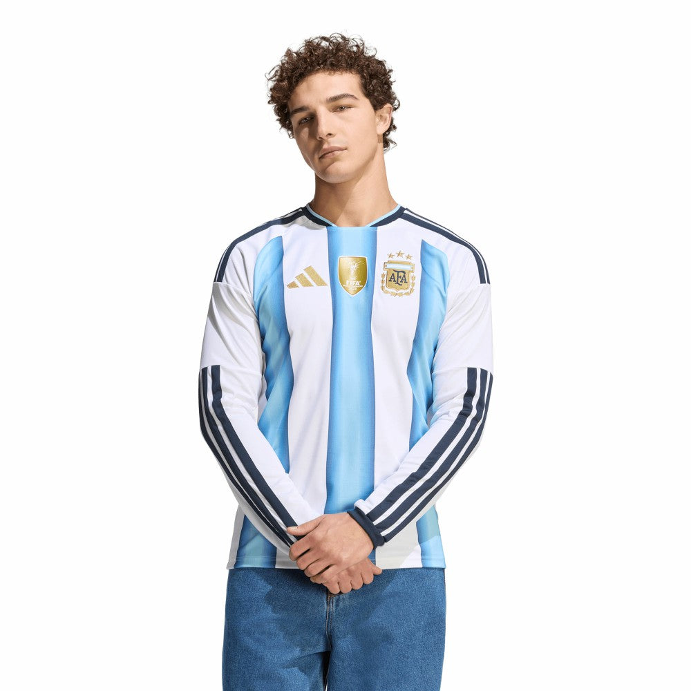 Argentina National Team FIFA x World Cup 2026 Home Replica Long Sleeve Jersey for sale - White 