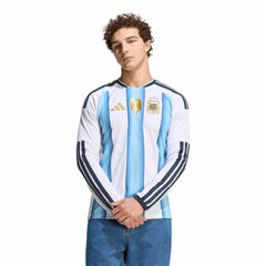 Argentina National Team FIFA x World Cup 2026 Home Replica Long Sleeve Jersey for sale - White 