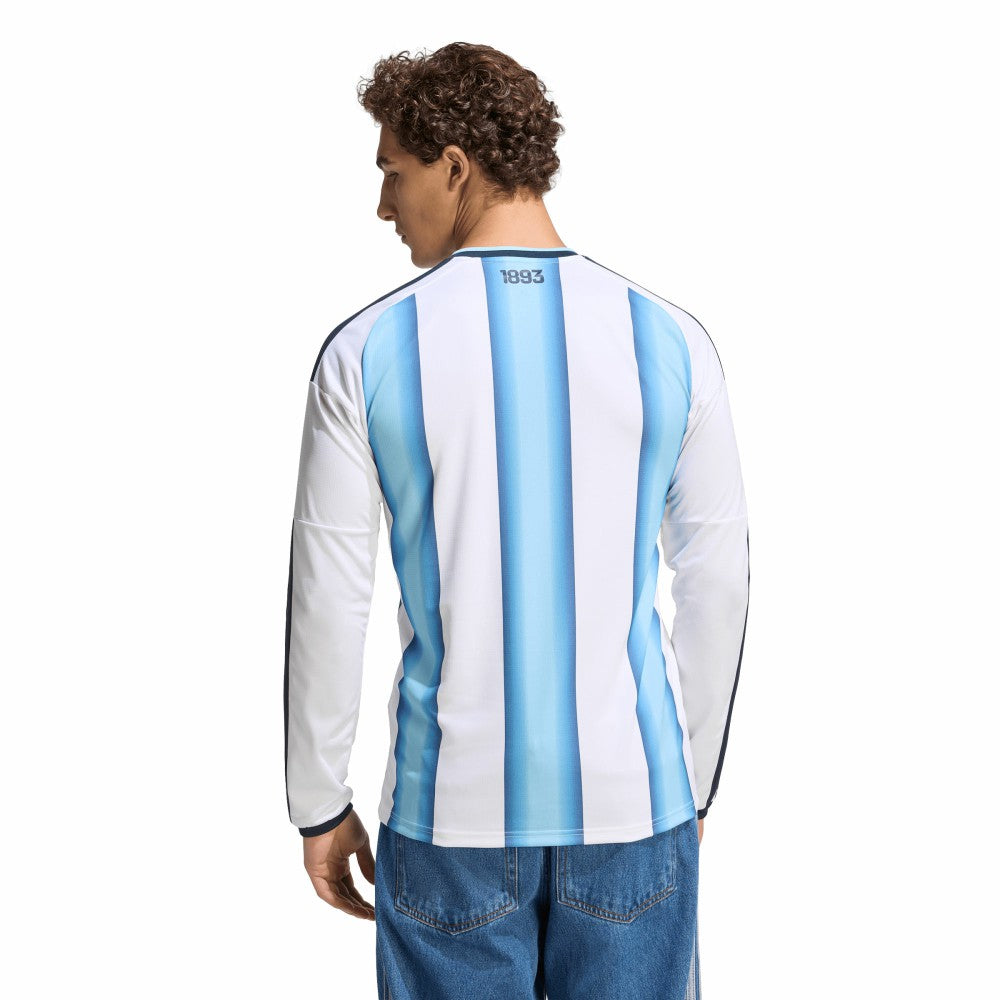 Argentina National Team FIFA x World Cup 2026 Home Replica Long Sleeve Jersey for sale - White 
