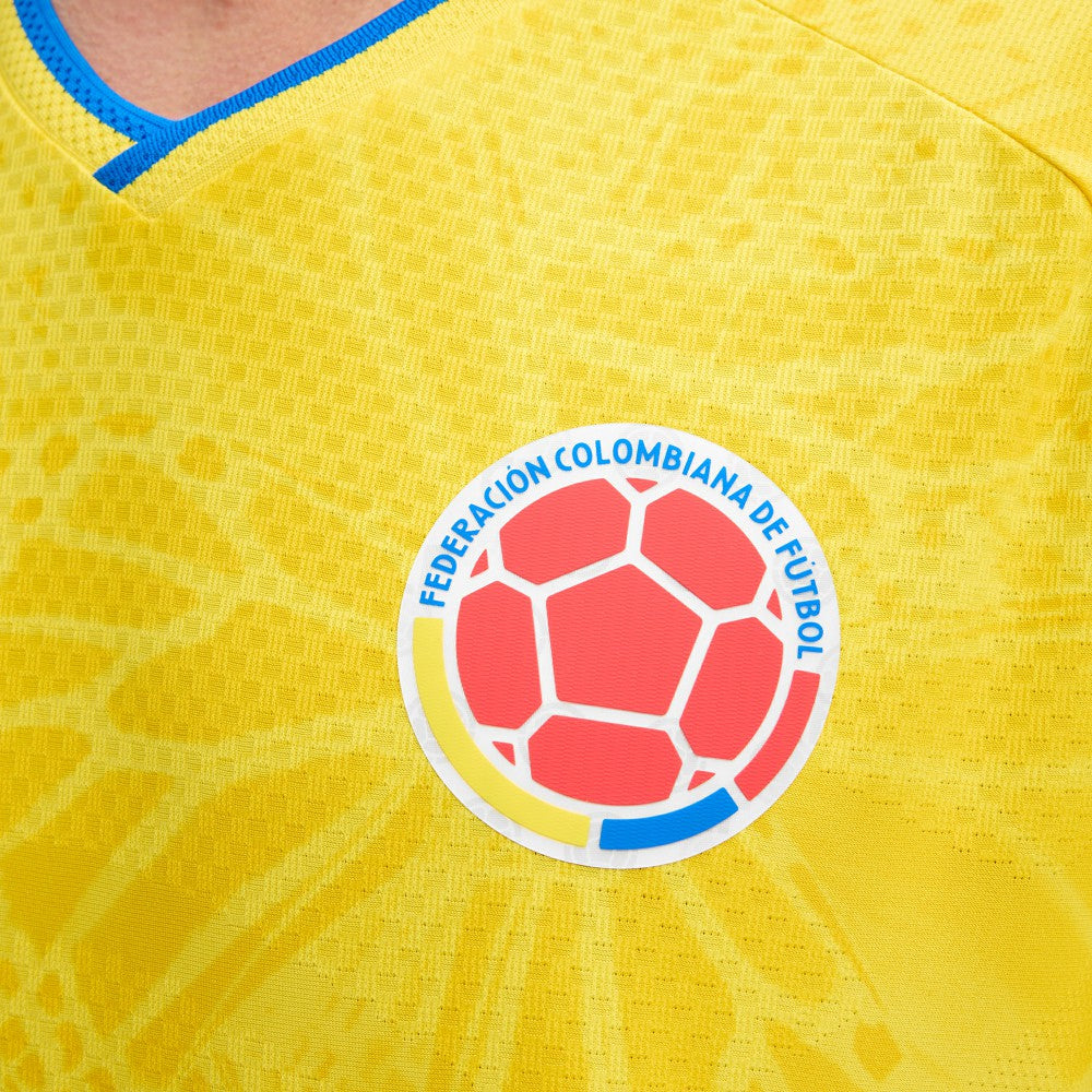 Colombia National Team FIFA x World Cup 2026 Home On Field Jersey for sale - Yellow 