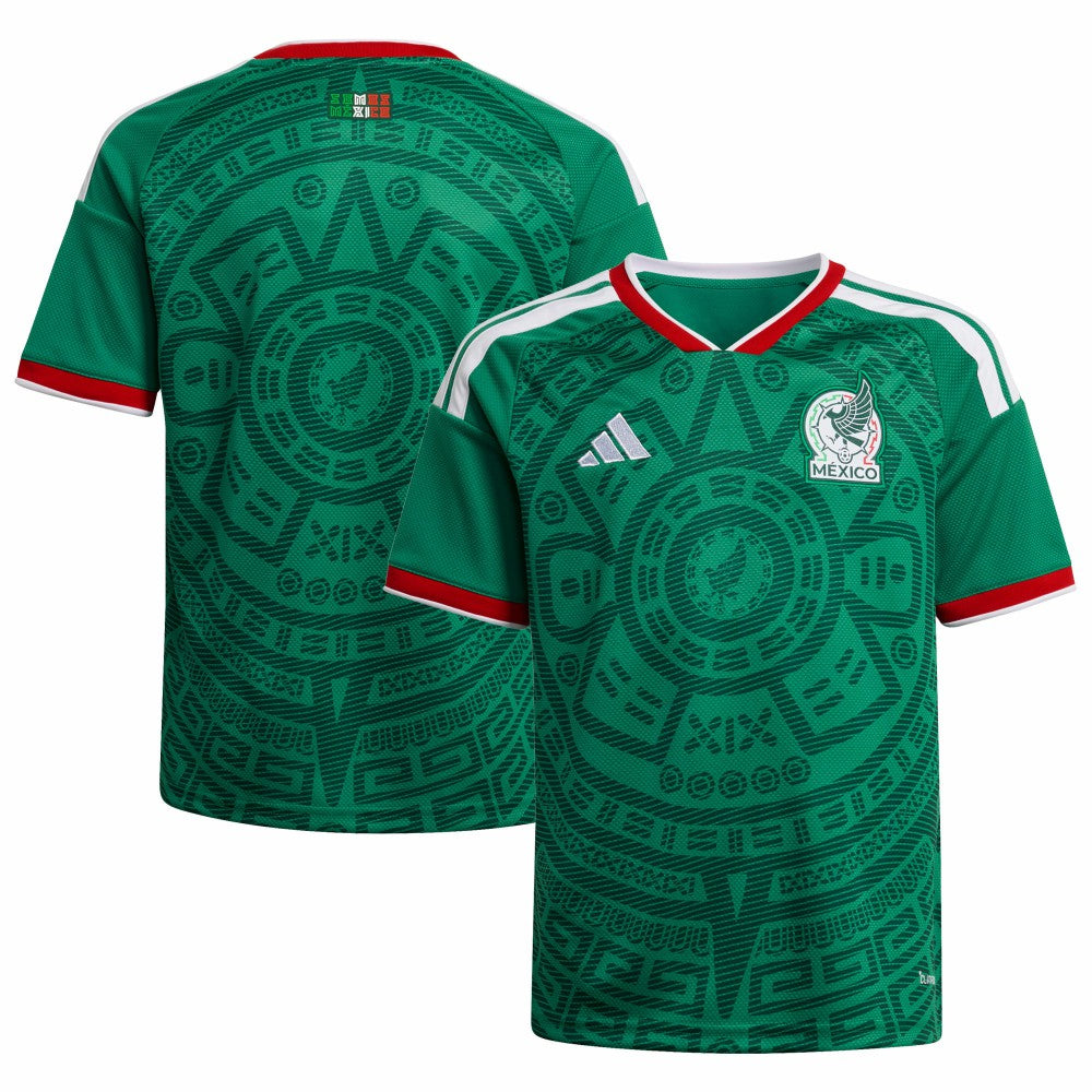 Mexico National Team Youth FIFA x World Cup 2026 Home Replica Jersey for sale - Green 