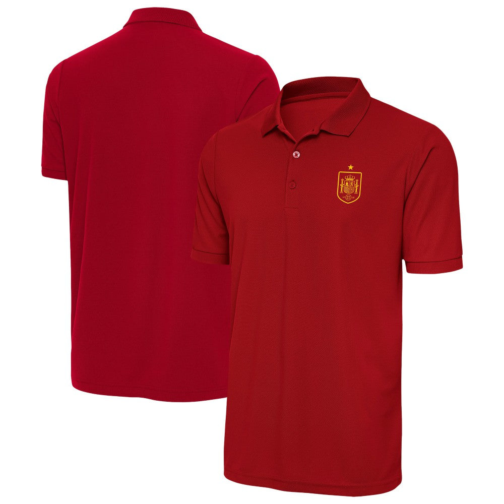 Spain National Team Antigua Derive Polo for sale - Red 