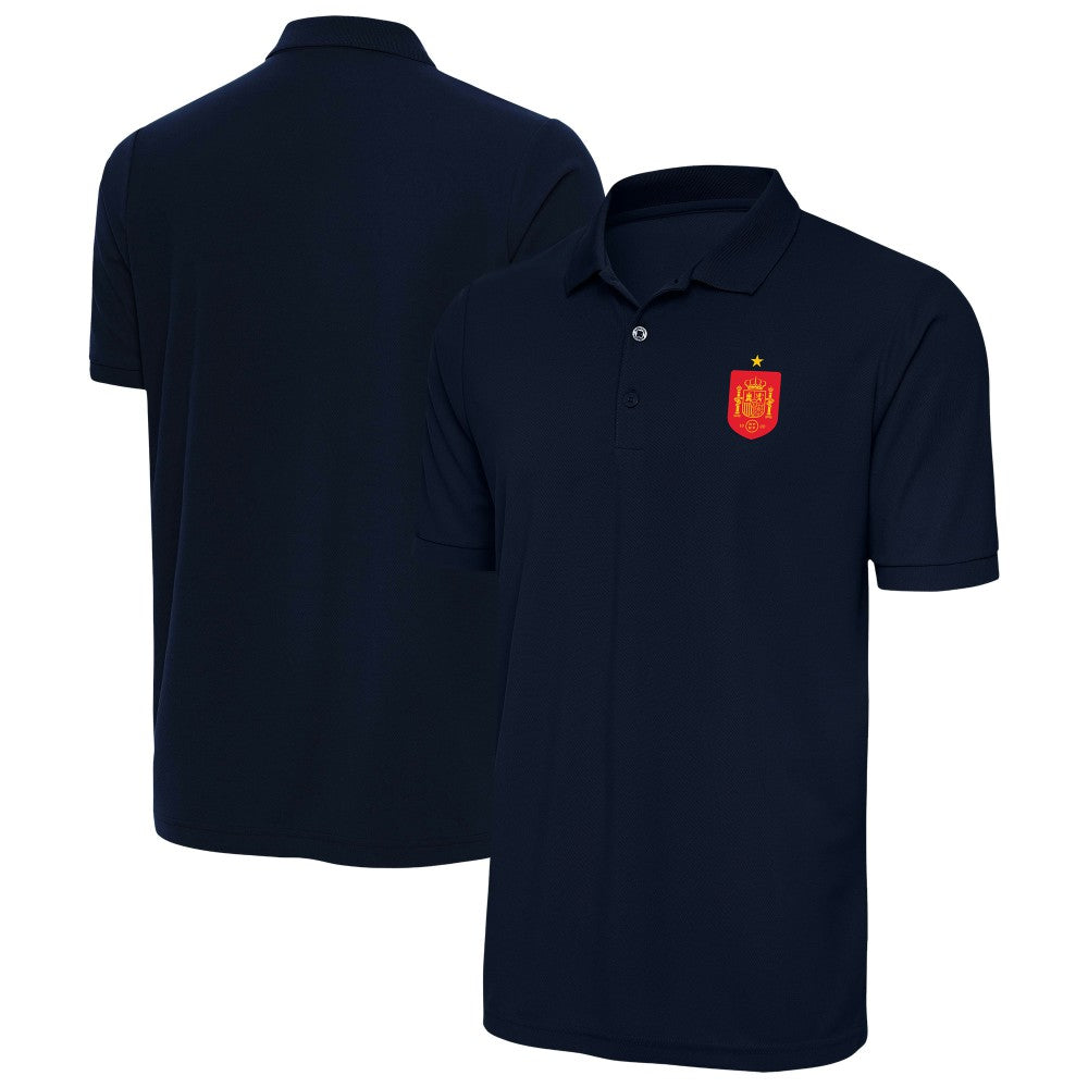 Spain National Team Antigua Derive Polo for sale - Navy 