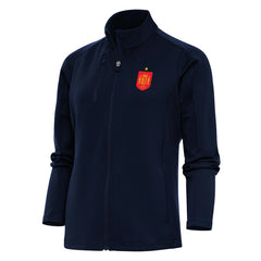Spain National Team Antigua Women's Genesis Full-Zip Jacket for sale - Navy 