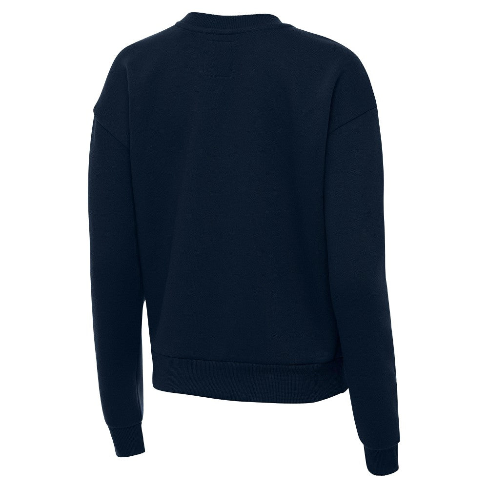 Spain National Team Antigua Women's Takeover Fleece Sweatshirt for sale - Navy 