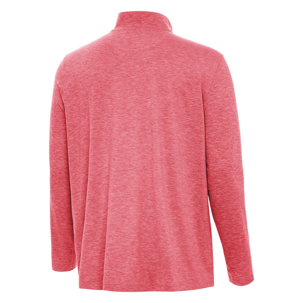 Spain National Team Antigua Masters Quarter-Zip Pullover for sale - Heather Red 