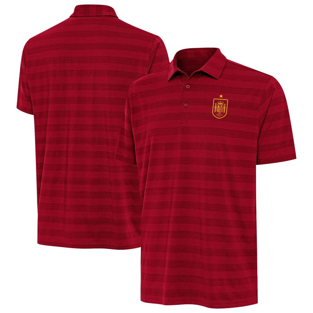 Spain National Team Antigua Channel Polo for sale - Red 