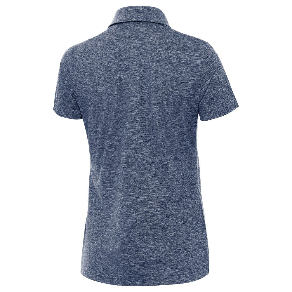 Spain National Team Antigua Women's Triple Shot Polo for sale - Heather Navy 