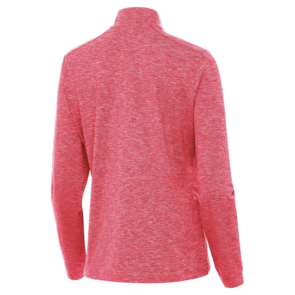 Spain National Team Antigua Women's Quarter-Zip Pullover for sale - Heather Red 