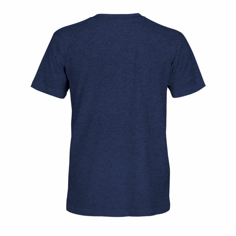 France National Team 1863FC Athletic Wordmark Vintage Tri-Blend T-Shirt for sale - Navy 