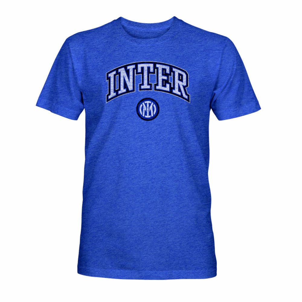 Inter Milan 1863FC Athletic Wordmark Vintage Tri-Blend T-Shirt Discount - Blue 