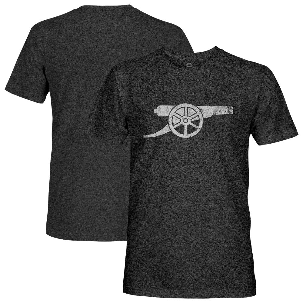 Arsenal 1863FC Mono Badge Vintage Tri-Blend T-Shirt on sale - Black 