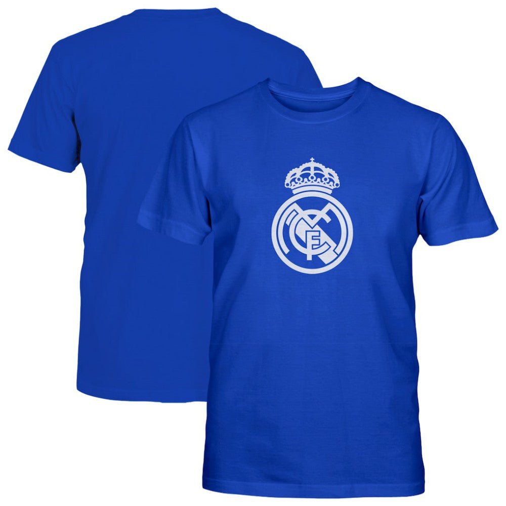 Real Madrid 1863FC Youth Mono Badge T-Shirt Discount - Blue 