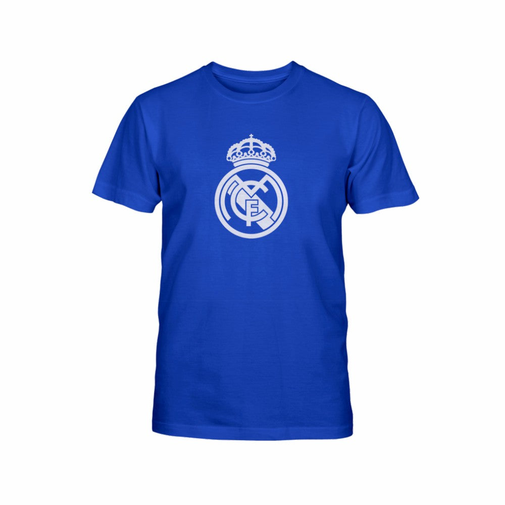 Real Madrid 1863FC Youth Mono Badge T-Shirt Discount - Blue 