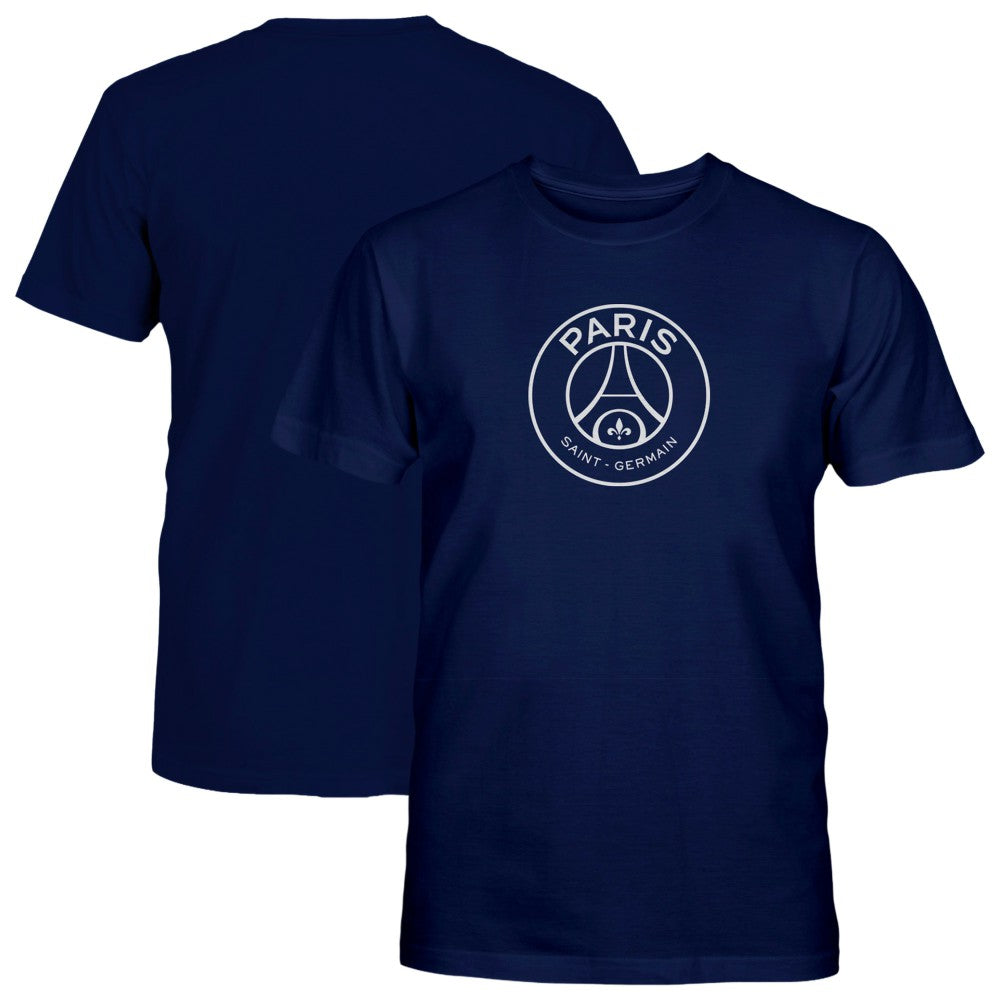 Paris Saint-Germain 1863FC Youth Mono Badge T-Shirt on sale - Navy 