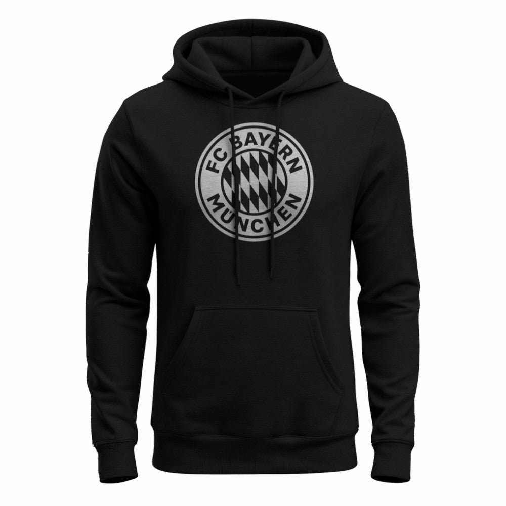 Bayern Munich 1863FC Mono Badge Fleece Hoodie on sale - Black 