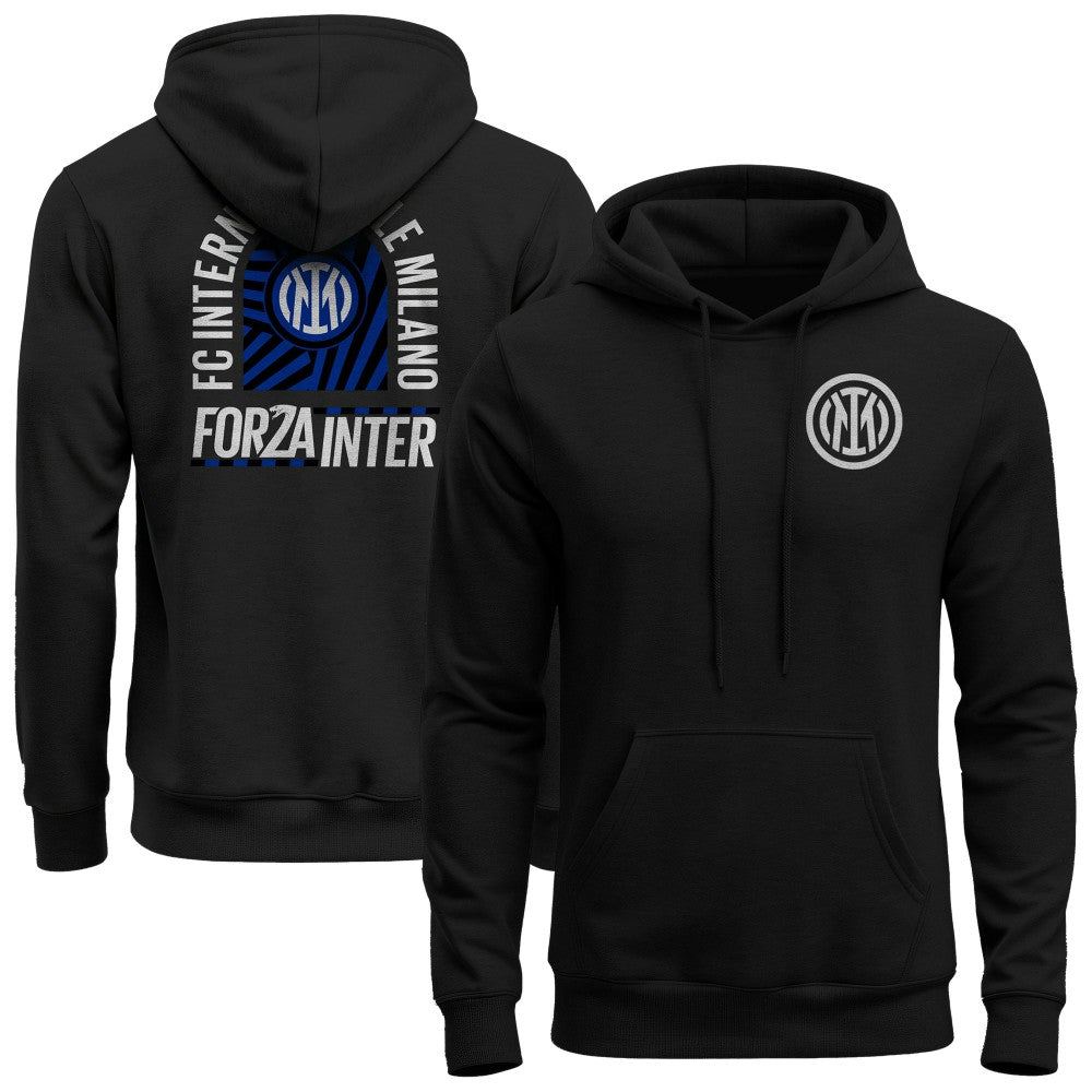 Inter Milan 1863FC True Glory Fleece Hoodie Discount - Black 